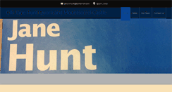 Desktop Screenshot of janehunt.org